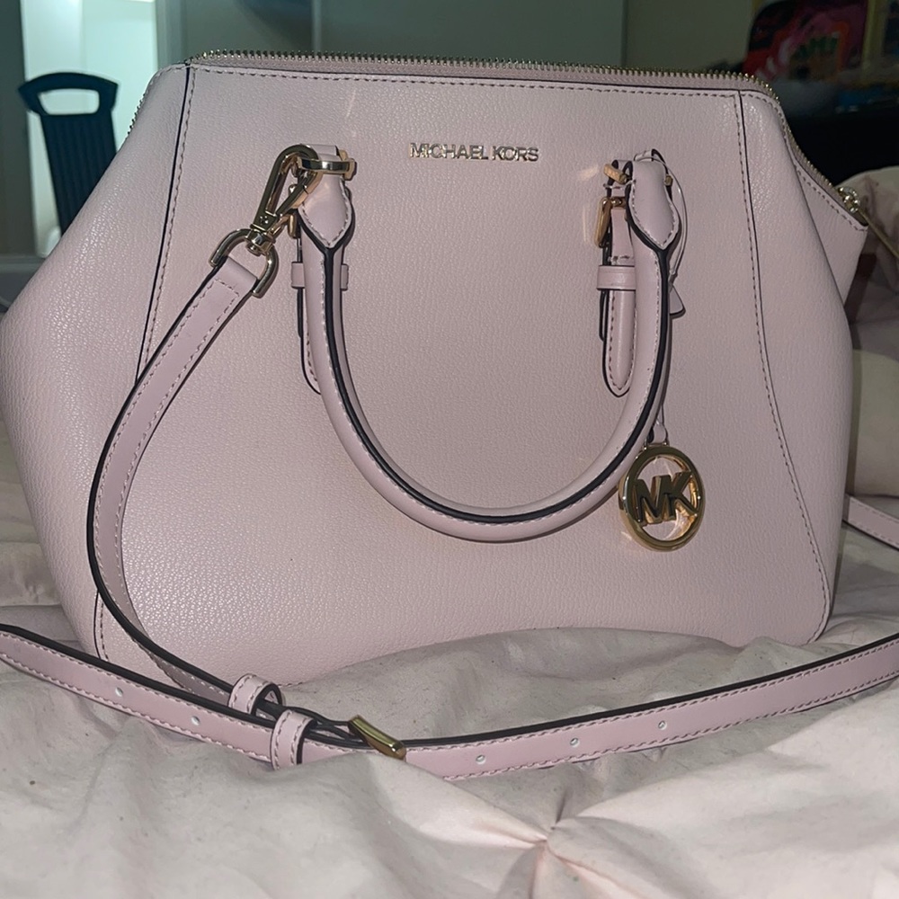Baby pink Michael Kors purse